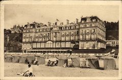 VINTAGE POSTCARD Trouville the Queen of the beaches the Hotel of the rocks
