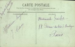 VINTAGE POSTCARD Trouville Hotel and street of bets