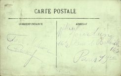 VINTAGE POSTCARD Trouville the Hotel of bets