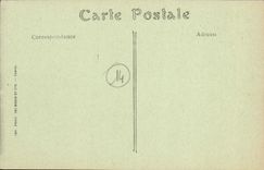 Baños de Arromanches de la POSTAL de la VENDIMIA la presa y la playa