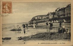 CPA Arromanches Les Bains la plage