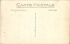 VINTAGE POSTCARD Arromanches the street of the battery