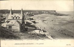 CPA Arromanches Les bains vue generale