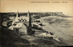 CPA Arromanches Les bains vue generale