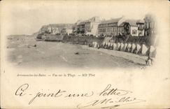 CPA Arromanches Les Bains Vue Sur La Plage