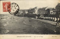 CPA Arromanches Les Bains Vue Sur La Plage