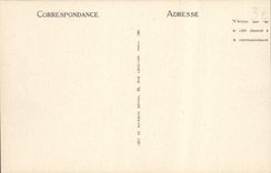 VINTAGE POSTCARD Arromanches Les Bains an Affect Of the Undertow In Bay By a Spring tide