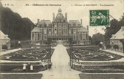 CPA Chateaux du calvados chateau de Balleroy vue d'ensemble