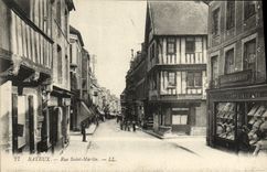CPA Bayeux rue saint martin