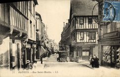 CPA Bayeux rue saint martin