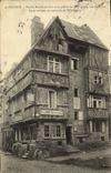 Casa vieja de Bayeux de la POSTAL de la VENDIMIA fuera de de madera y de de piedra de la 14ta calle San Martín