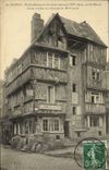 CPA Bayeux Vieille maison en bois et en pierre du 14eme Rue St Martin 