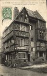 CPA Bayeux Vieille maison en bois et en pierre du 14eme Rue St Martin 