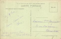 Santo de Martin de la calle de Bayeux de la POSTAL de la VENDIMIA y de los cocineros