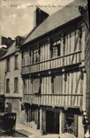 CPA Bayeux vieille maison de la rue Saint Malo