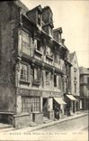 CPA Bayeux Vieille maison de la rue Bienvenue Coiffeur 