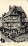 CPA Bayeux Maison de la rue Saint Martin