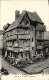 CPA Bayeux Maison de la rue Saint Martin