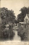 CPA Bayeux Vue sur l'aure au boulevard de la gare