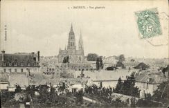 CPA Bayeux Vue generale