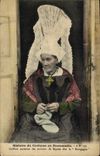 CPA Histoire du costume en Bayeux Coiffure ancienne Bourgogne Folklore 