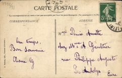 Historia de la POSTAL de la VENDIMIA del traje en folklore de Borgoña del peinado de Bayeux el viejo