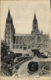 CPA Cathedrale de Bayeux vue prise de l'eveche
