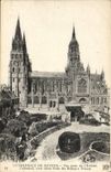 CPA Cathedrale de Bayeux vue prise de l'eveche