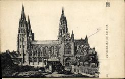 CPA Bayeux La Cathedrale 