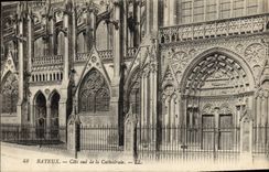 CPA Bayeux La Cathedrale Cote Sud