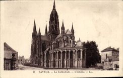 CPA Bayeux La Cathedrale L'Abside
