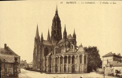 CPA Bayeux La Cathedrale L'Abside