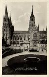 CPA Bayeux La Cathedrale Vue Prise de L'Eveche