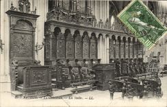 CPA Bayeux La Cathedrale Les stalles