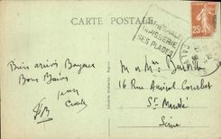 La POSTAL Bayeux de la VENDIMIA salió catedral del arco triangular relevación baja el mono y el juglar