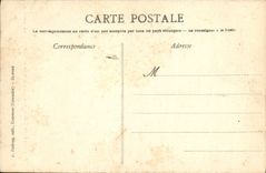 POSTAL Bayeux de la VENDIMIA el estribillo de la catedral y el apse