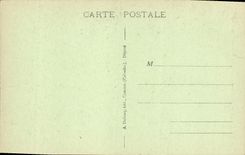 Monumento de Bayeux de la POSTAL de la VENDIMIA de Alain Chartier y rejilla de Moutier