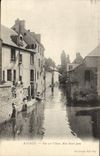 CPA Bayeux Vue Sur L'Aure Rue Saint Jean Lavandieres
