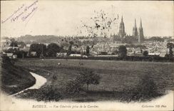 CPA Bayeux Vue Generale Prise de la Carriere