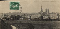CPA Bayeux Vue Generale Prise de la Carriere