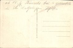 Hotel de San Martín Luxemburgo de la calle de Bayeux de la POSTAL de la VENDIMIA