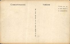 Peluquero de la calle de la recepción de la casa del Hurdy-gurdy de Bayeux de la POSTAL de la VENDIMIA