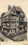 CPA Bayeux Vielle Maison Rue Saint Martin