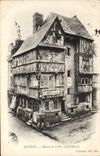 CPA Bayeux Vielle Maison Rue Saint Martin