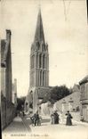 VINTAGE POSTCARD Bernieres the Church