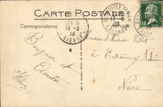 VINTAGE POSTCARD Blonville on Sea Seen from of the Canisy Mount