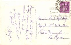 VINTAGE POSTCARD Blonville On Sea the Way of the Boards