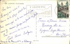 MODERN CARD Cabourg the Camp-site