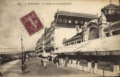 CPA Cabourg Le Casino et le Grand Hotel