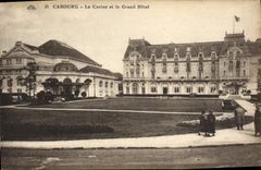 CPA Cabourg Le Casino et le Grand Hotel